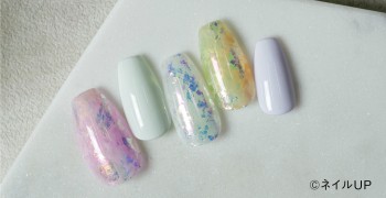キラキラパステル天然石