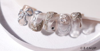 シルバージュエリーネイル
