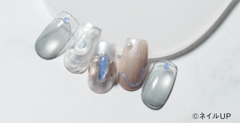 大人ジュエリーネイル